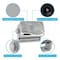 Pyle 3-Way Weatherproof Outdoor Speaker Set - 3.5 Inch 200W Pair of Marine Grade Mount Speakers, White PLMR24S - alternate 9